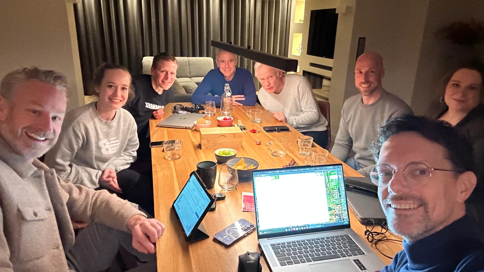 Update van de organisatie…